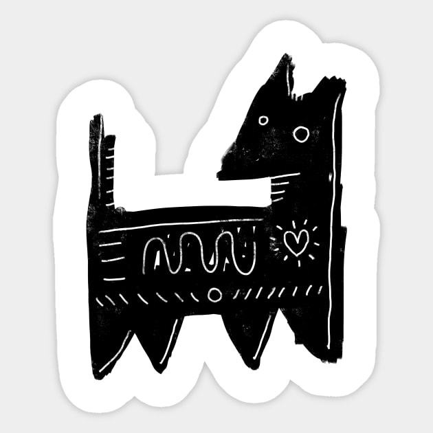 DOG LOVE Sticker by Angel Rivas